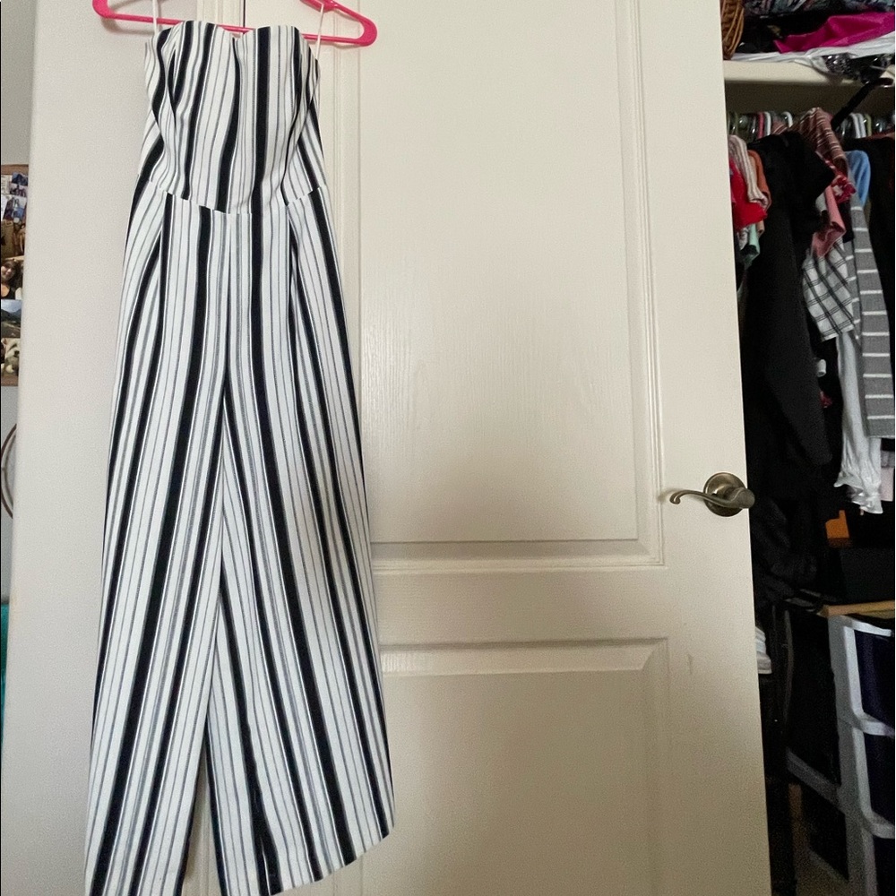 H&M stripped romper
